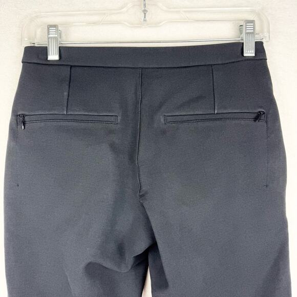 Lululemon City Trek Athleisure Office Casual Slim Trouser In Ponte Black Sz 2 - Picture 12 of 16